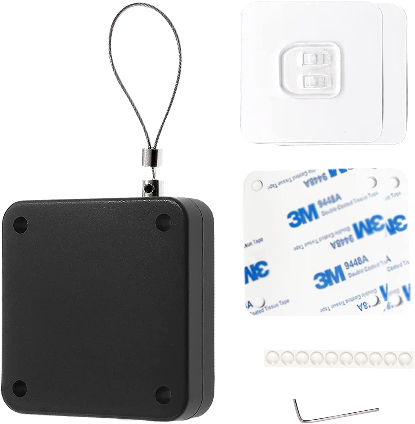 Ferme-Porte Automatique Inductif - Aucun Perçage Requis - Dispositif de Fermeture Automatique pour Maison et Bureau - Système de Fermeture de Porte Anti-Animaux