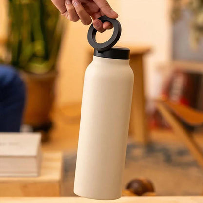 MagSafe-kompatibler isolierter Wasserflasche mit 360° drehbarem Telefonhalter - 24oz Edelstahl