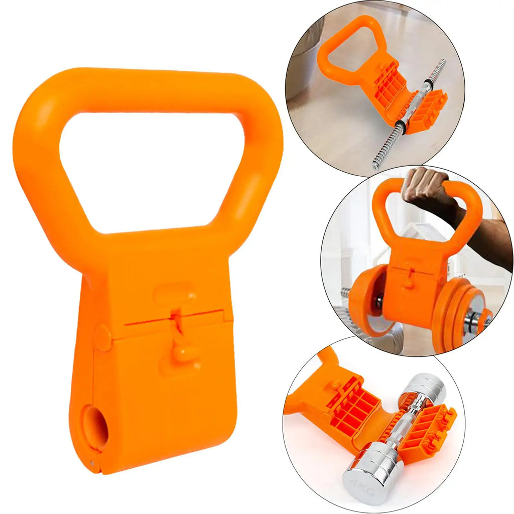 مقبض جرس حديدي للأثقال