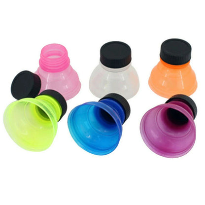 6 Pack Reusable Can Lids for Soda Beer and Beverages Spill Proof with Air Tight Seal
