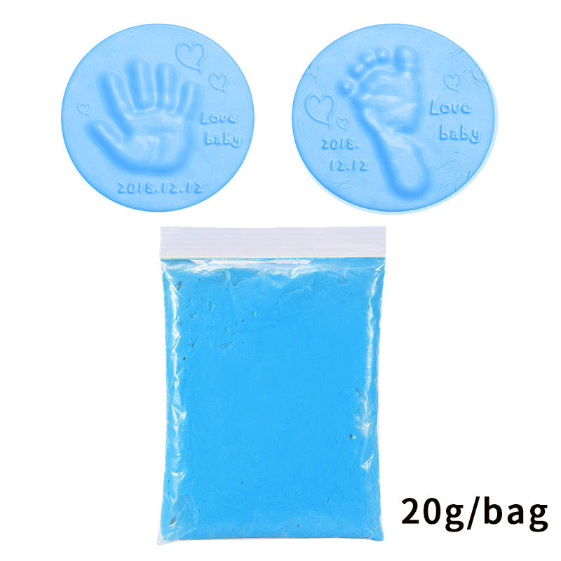Kit d'Ornement en Argile pour Empreinte de Bébé - Souvenir d'Empreinte de Main et de Pied pour Nouveau-né