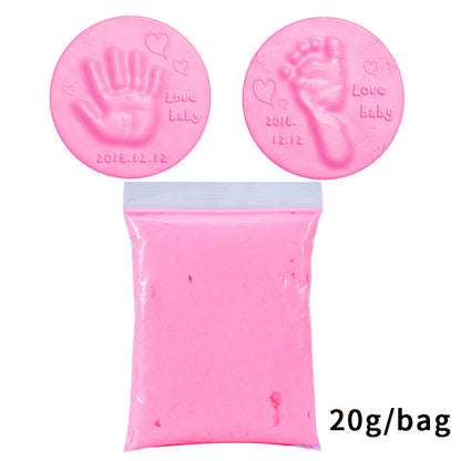 Kit d'Ornement en Argile pour Empreinte de Bébé - Souvenir d'Empreinte de Main et de Pied pour Nouveau-né
