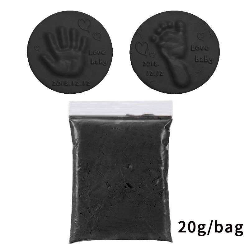 Kit d'Ornement en Argile pour Empreinte de Bébé - Souvenir d'Empreinte de Main et de Pied pour Nouveau-né
