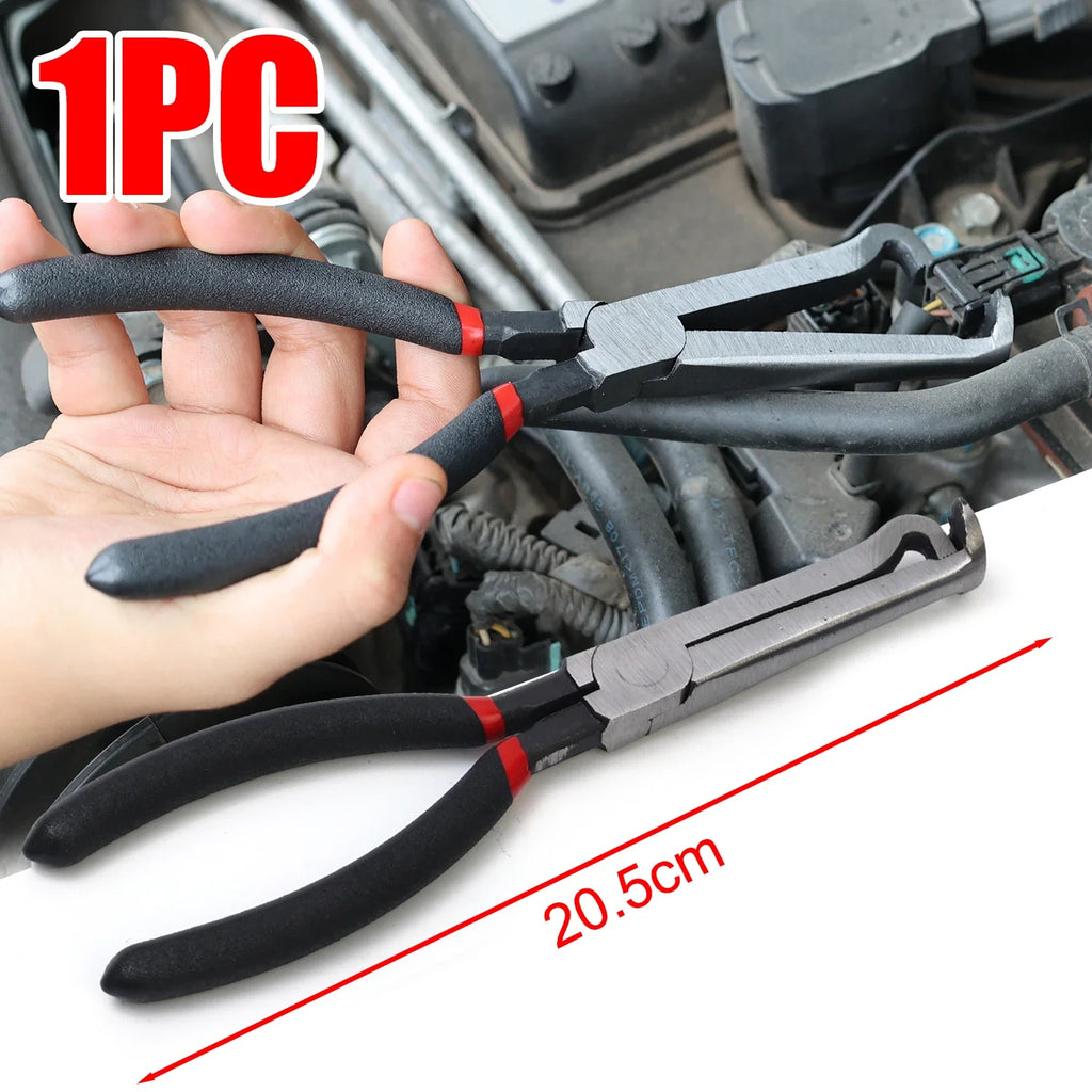 Set Tang Pemutus Listrik Otomotif 3-Bagian - Alat Pelepas Konektor Baja Karbon untuk Injektor Bahan Bakar, Koil Pengapian, dan Harness Kabel