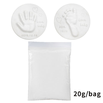 Kit d'Ornement en Argile pour Empreinte de Bébé - Souvenir d'Empreinte de Main et de Pied pour Nouveau-né