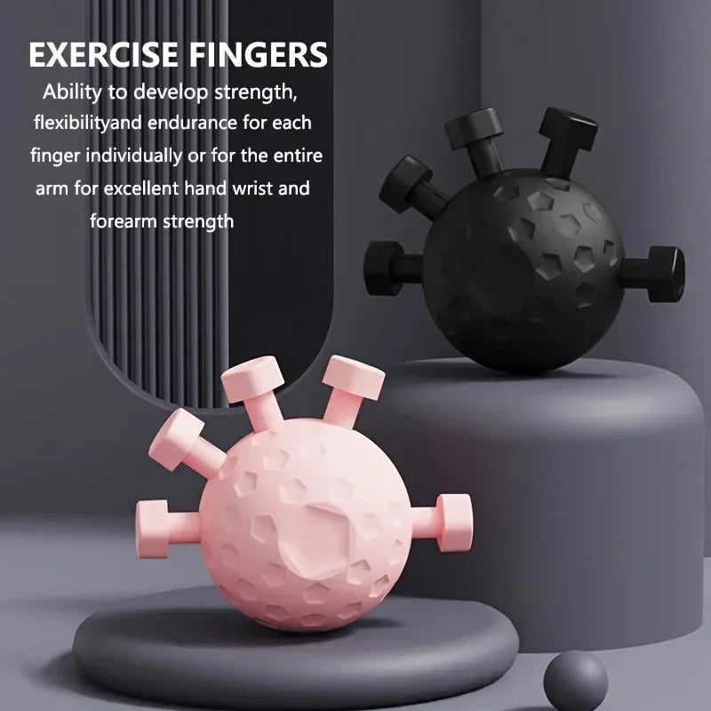 Adjustable Finger Grip Strengthener Hand Exerciser Trainer for Athletes Musicians and Rehabilitation Blue
