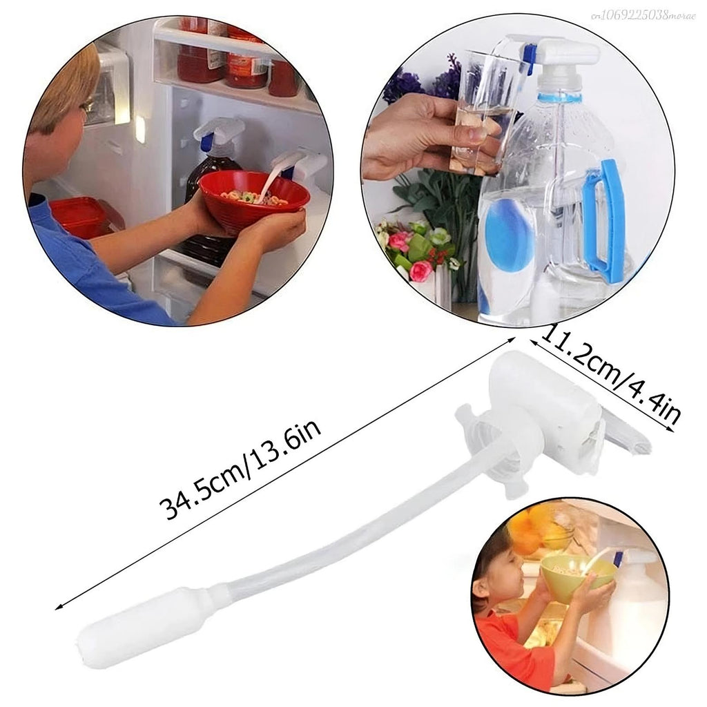 Automatischer Milchspender, freihändiger elektrischer Wasserhahn für Getränkekrüge und -flaschen, Gelb