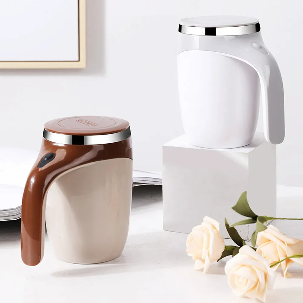 Mug Pengaduk Otomatis Bertenaga Baterai
