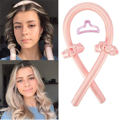 Curling Rod Headband Heatless
