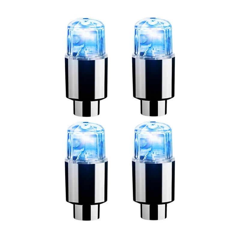 أغطية صمام الإطارات المزخرفة بإضاءة LED


