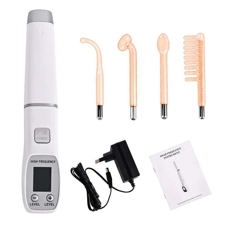 Bacchetta elettroterapica ad alta frequenza 4 in 1 resistente