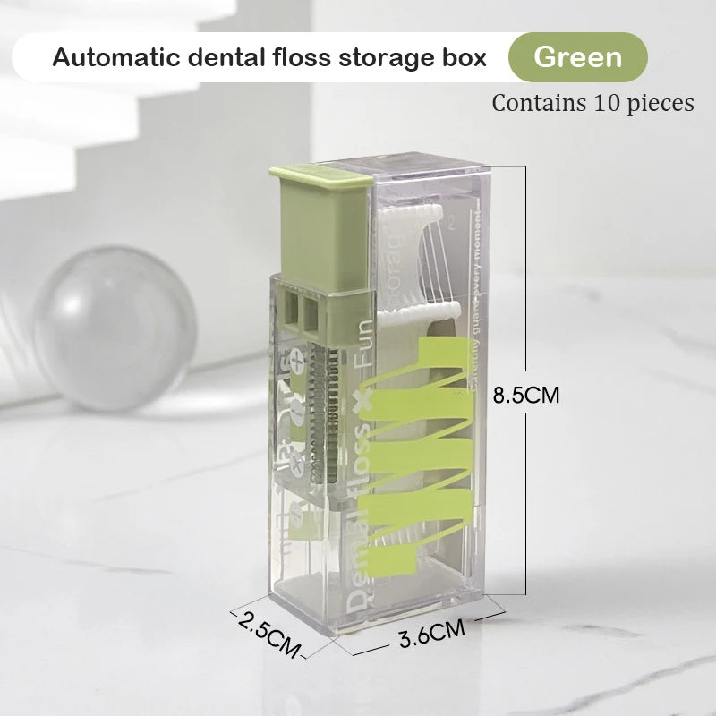 Dispensador de fio dental durável
