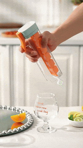 Durable Ice Cube Maker Handle Tray