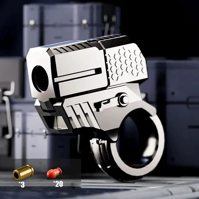 Yüksek kaliteli, dayanıklı malzemelerden üretilen, kompakt ve hafif Ring Fidget Gun, stresi azaltmak, odaklanmayı geliştirmek ve eğlence sağlamak için tasarlanmıştır.