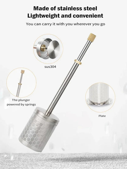 Eco Friendly Reusable Stainless Steel Coffee and Tea Filter Sustainable Pour Over Brewing for Perfect Flavor Blue
