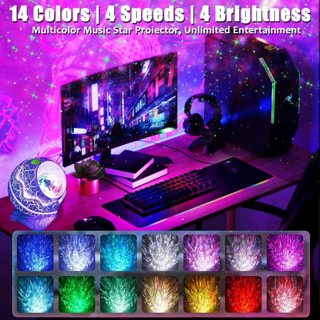 Egg Dinosaur Galaxy projektor
