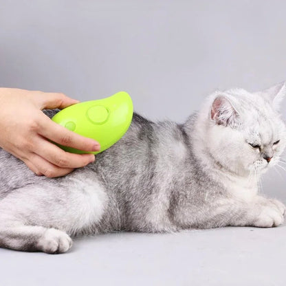 Kediler İçin Elektrikli Buharlı Fırça
