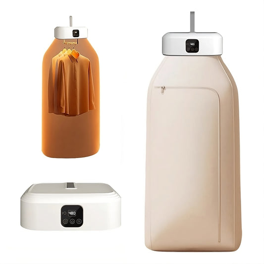 Electric Travel Clothes Dryer Portable Fast Drying Foldable Design
