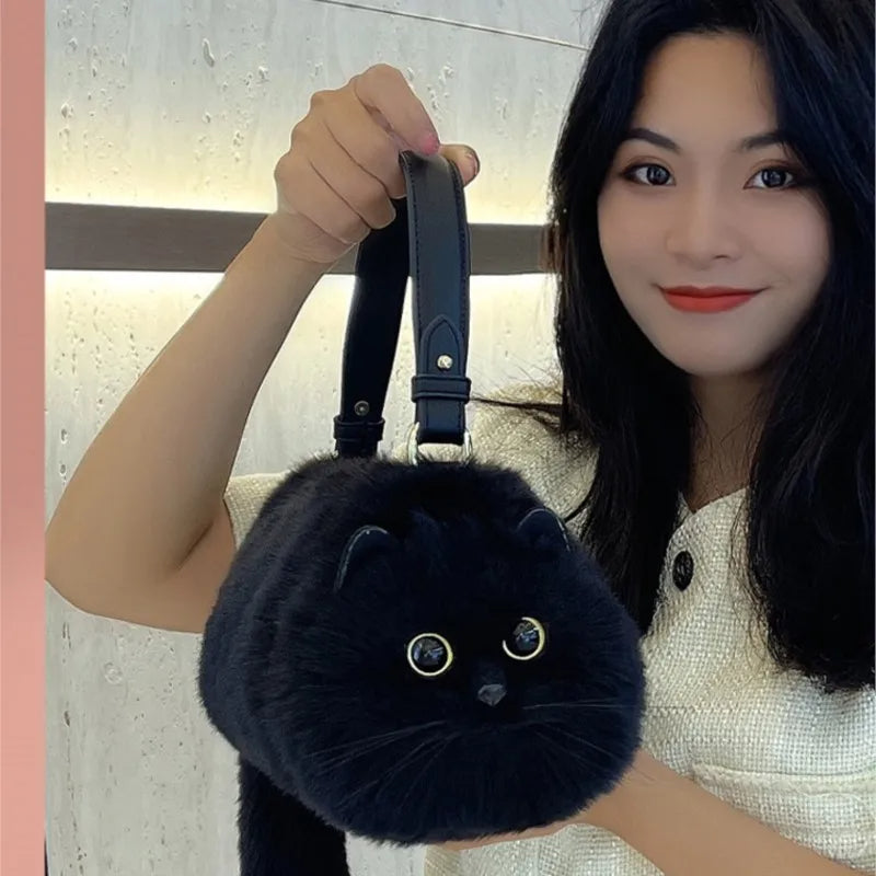 高品質で耐久性のある素材を使用した猫のハンドバッグ。スタイリッシュな猫のデザインで、広々としていて軽量。普段使い、パーティー、カジュアルなお出かけに最適です。
