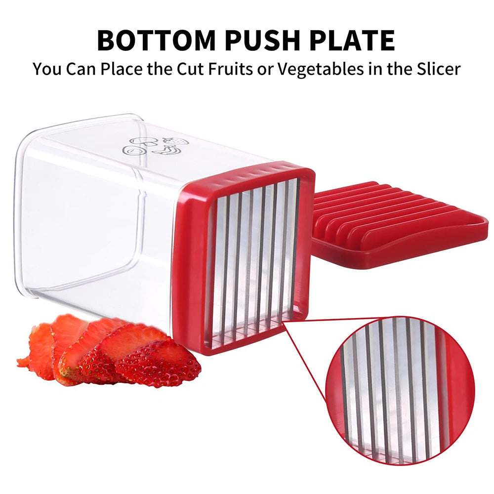 Fruit Vegetable Egg Speed ​​Slicer виготовлений з міцних високоякісних матеріалів, призначений для швидкого нарізання фруктів, овочів і яєць, компактний і простий у використанні.
