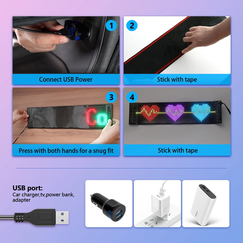 Esnek Otomatik LED Panel
