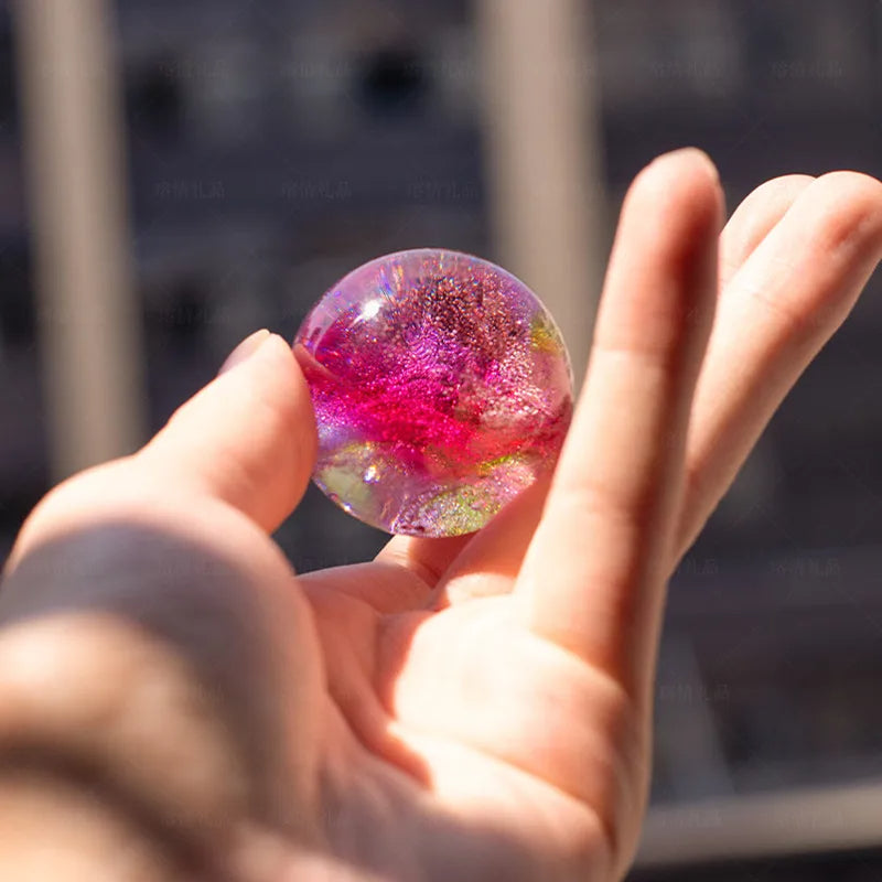 Glass Balls Crystal 7 Color
