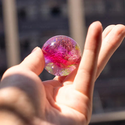 Glass Balls Crystal 7 Color
