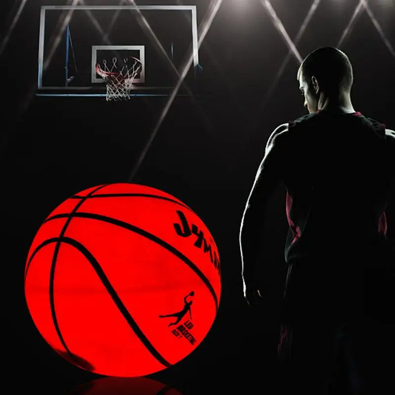 Parlayan Gece LED Basketbol Topu
