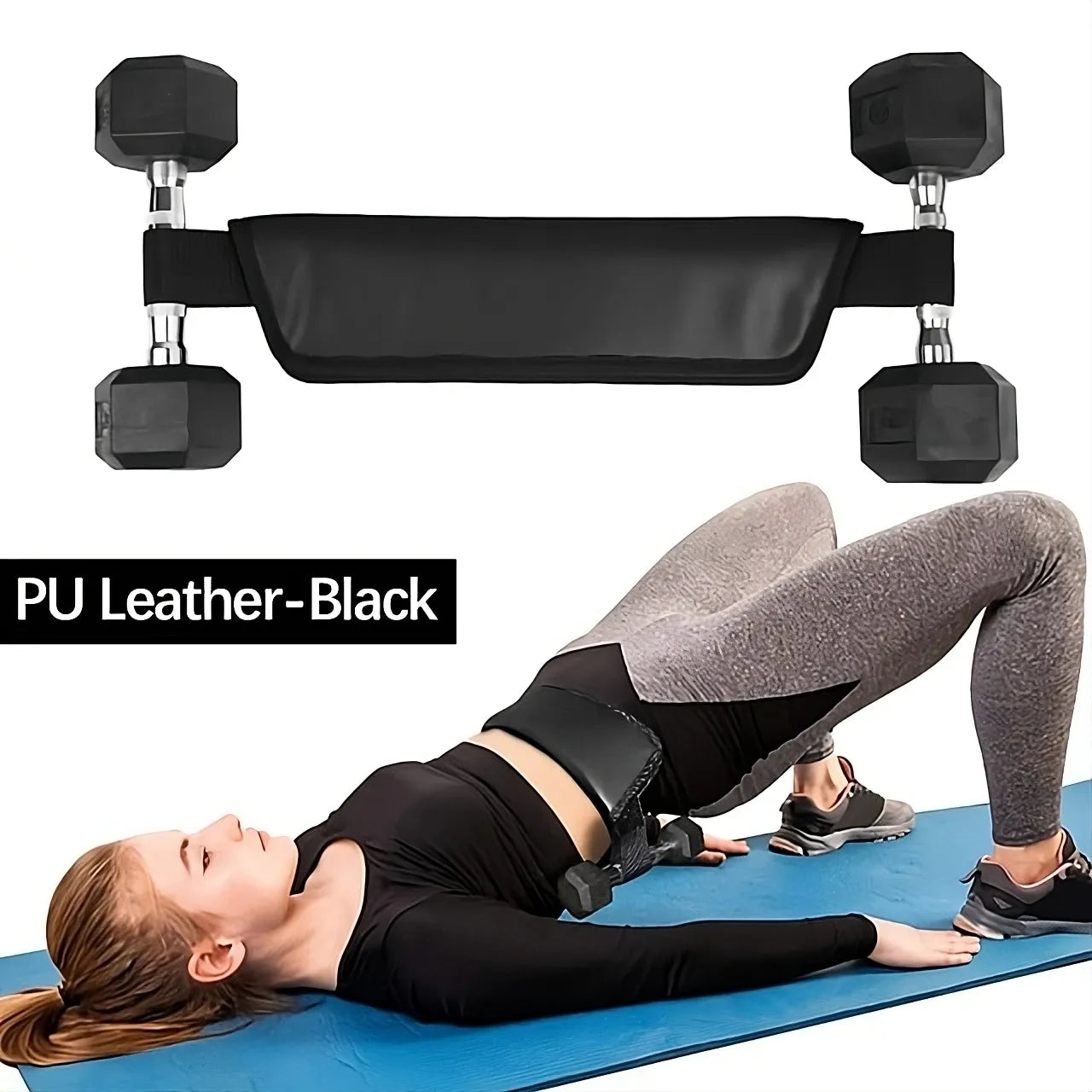 Glute Bridge Pad Hip Thrust Belt
