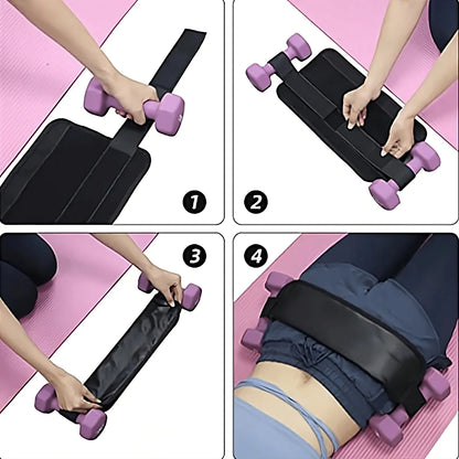 Hip Thrust Glute Bridge Belt Pad
