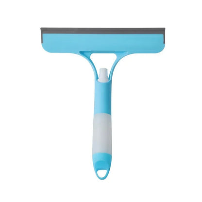 3 in 1 Car Window Cleaner Tool For Streak Free Auto Glass Cleaning Spray Bottle Microfiber Scrub Wiper Blade

