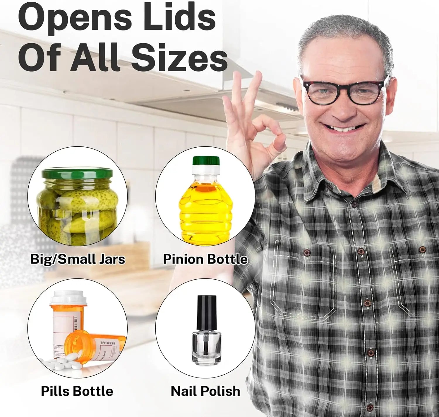 Kitchen Jar Opener Under Cabinet
