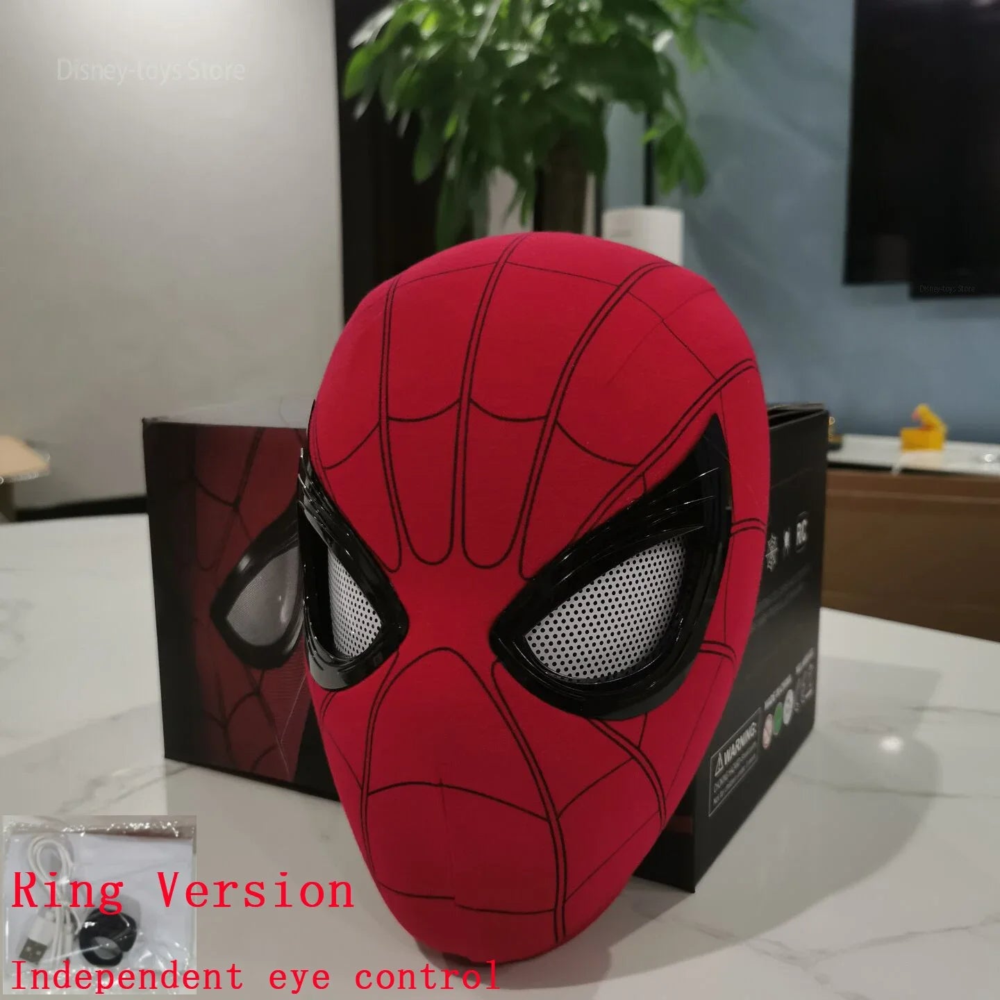 Yüksek kaliteli, dayanıklı malzemelerden yapılmış, hafif ve rahat Örümcek Maskesi, cosplay, Cadılar Bayramı veya temalı etkinlikler için mükemmeldir.