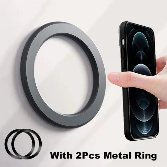 MagSafe Magnetic Ring Holder for iPhone 360 Degree Rotating Finger Grip Stand with Strong Magnetic Hold
