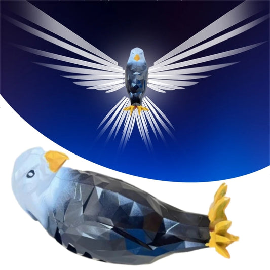 Majestic 3D Eagle Wall Lamp LED Flying Eagle Wall Sconce with Ambient Lighting for Home Decor
