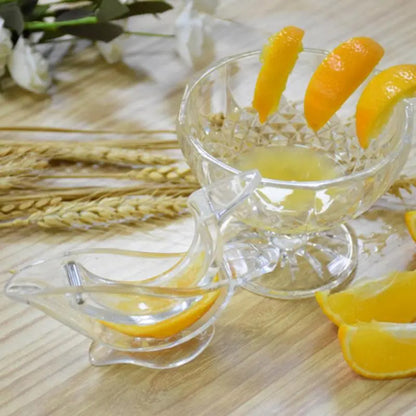 Manual Acrylic Bird Lemon Juice Squeezer Citrus Juicer for Fresh Lemon Lime and Orange Juice
