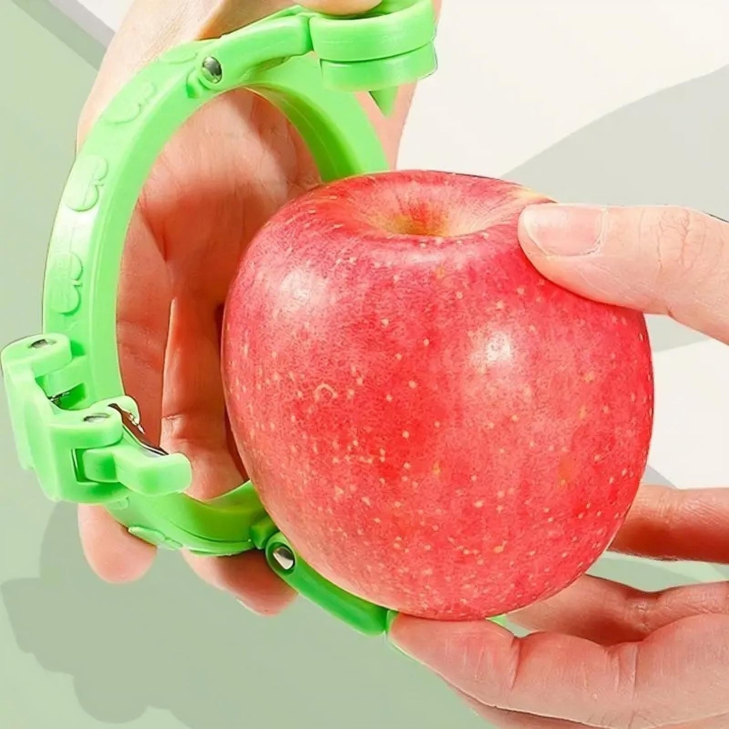 Manual Fruit Peeling Machine Hand Crank Apple Peeler Corer Slicer with Suction Base
