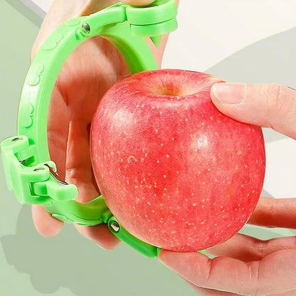 Manual Fruit Peeling Machine Hand Crank Apple Peeler Corer Slicer with Suction Base

