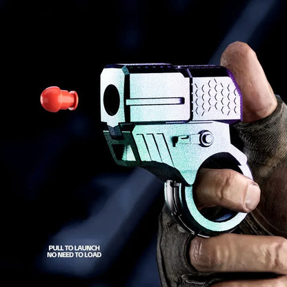 Yüksek kaliteli, dayanıklı malzemelerden üretilen, kompakt ve hafif Ring Fidget Gun, stresi azaltmak, odaklanmayı geliştirmek ve eğlence sağlamak için tasarlanmıştır.