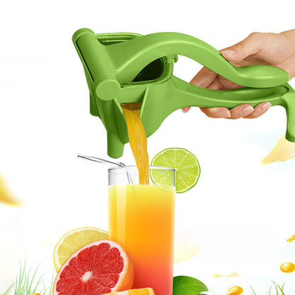 Multifunctional Hand Juicer Squeezer Heavy Duty Metal Alloy Citrus Press for Oranges Lemons and Limes with Non Toxic Food Grade Coating
