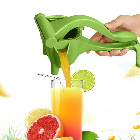 Multifunctional Hand Juicer Squeezer Heavy Duty Metal Alloy Citrus Press for Oranges Lemons and Limes with Non Toxic Food Grade Coating

