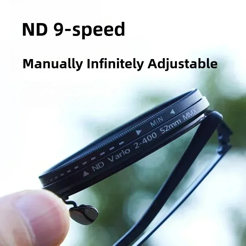 ND9 Adjustable Dimming Sunglasses Polarized UV400 Fishing Driving Outdoor Eyewear for Men Women Blue
