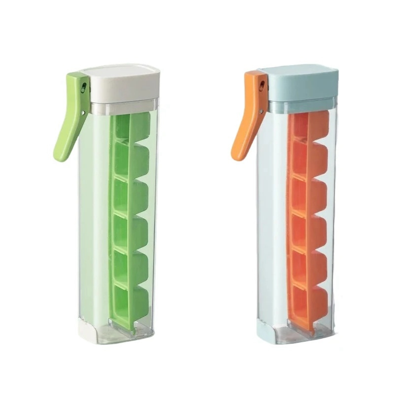 Non Stick Ice Cube Maker Handle Tray