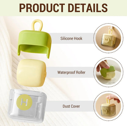 Portable Pet Hair Remover Reusable Lint Roller for Furniture Couch Carpet and Clothes Self Cleaning Fur Removal Tool for Cat and Dog Hair General
