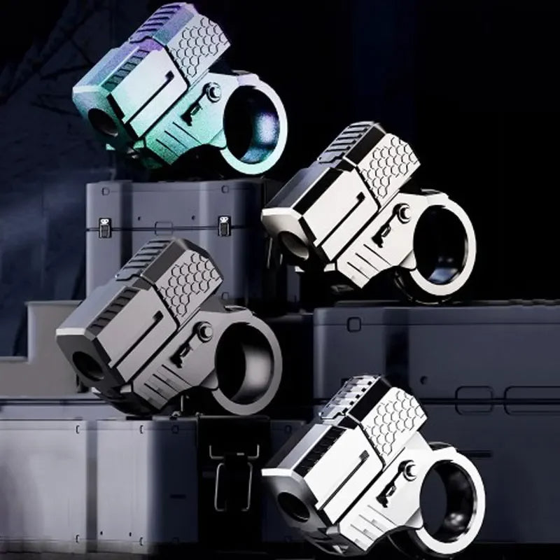 Yüksek kaliteli, dayanıklı malzemelerden üretilen, kompakt ve hafif Ring Fidget Gun, stresi azaltmak, odaklanmayı geliştirmek ve eğlence sağlamak için tasarlanmıştır.