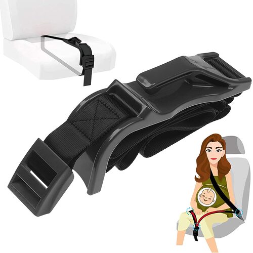 Pregnancy Seat Belt Adjuster Comfortable Car Safety Belt Positioner for Expectant Mothers Plus Size Individuals and Post Abdominal Surgery Patients
