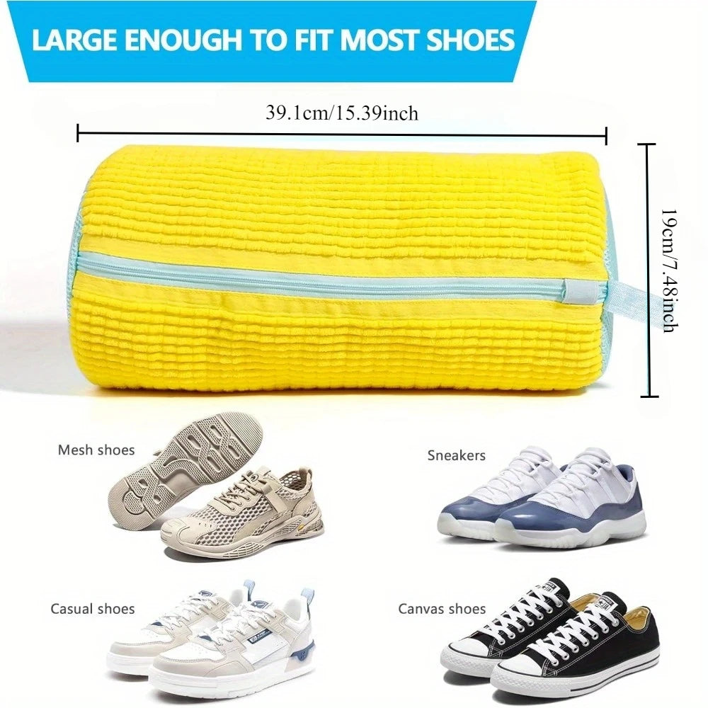 Premium Shoe Washing Machine Bag Set 360° Deep Cleaning for Tennis Shoes
