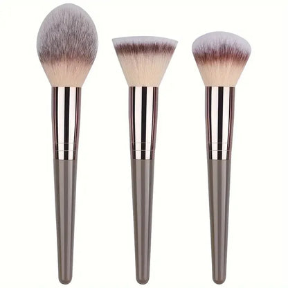 Professional Makeup Brush Set Complete 3 20 Piece Kit for Flawless Foundation Eyeshadow Blush Highlighter and Concealer Application General
