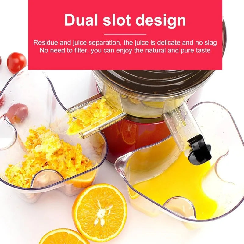 Mesin Pembuat Jus Masticating terbuat dari bahan yang tahan lama dan berkualitas tinggi, dirancang untuk membuat jus secara perlahan guna menjaga nutrisi, efisien, dan mudah digunakan.