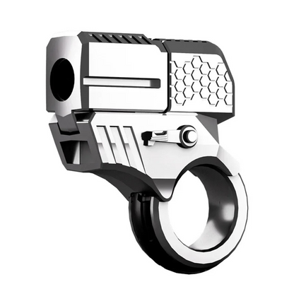 Yüksek kaliteli, dayanıklı malzemelerden üretilen, kompakt ve hafif Ring Fidget Gun, stresi azaltmak, odaklanmayı geliştirmek ve eğlence sağlamak için tasarlanmıştır.